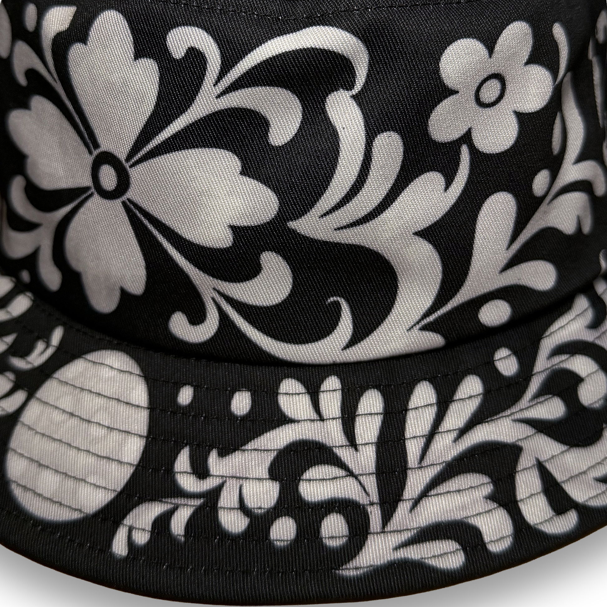 Hola Black Talavera Bucket Hat