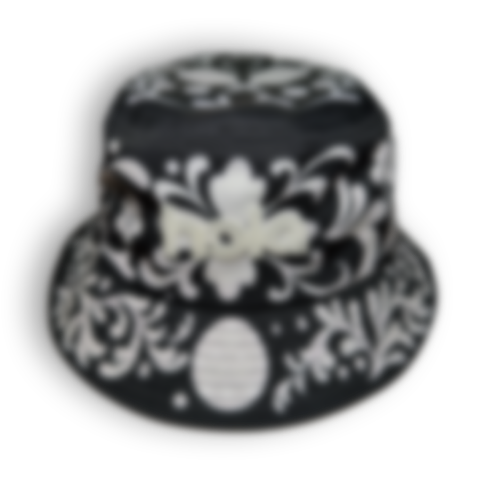 Hola Black Talavera Bucket Hat