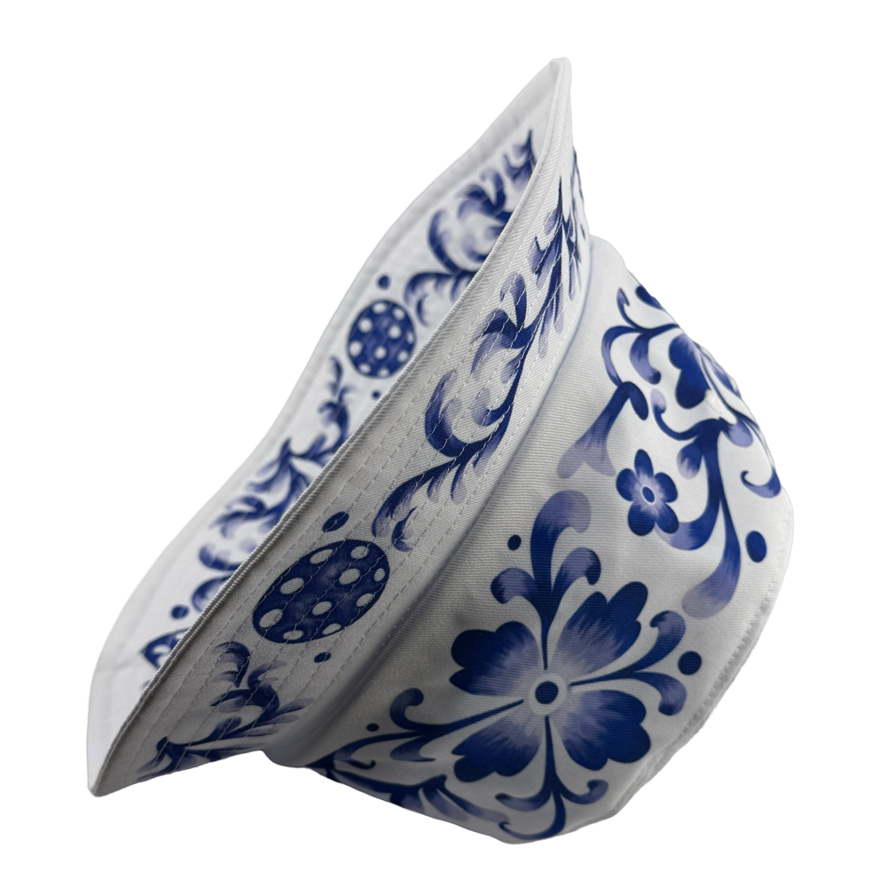 Hola White Talavera Bucket Hat