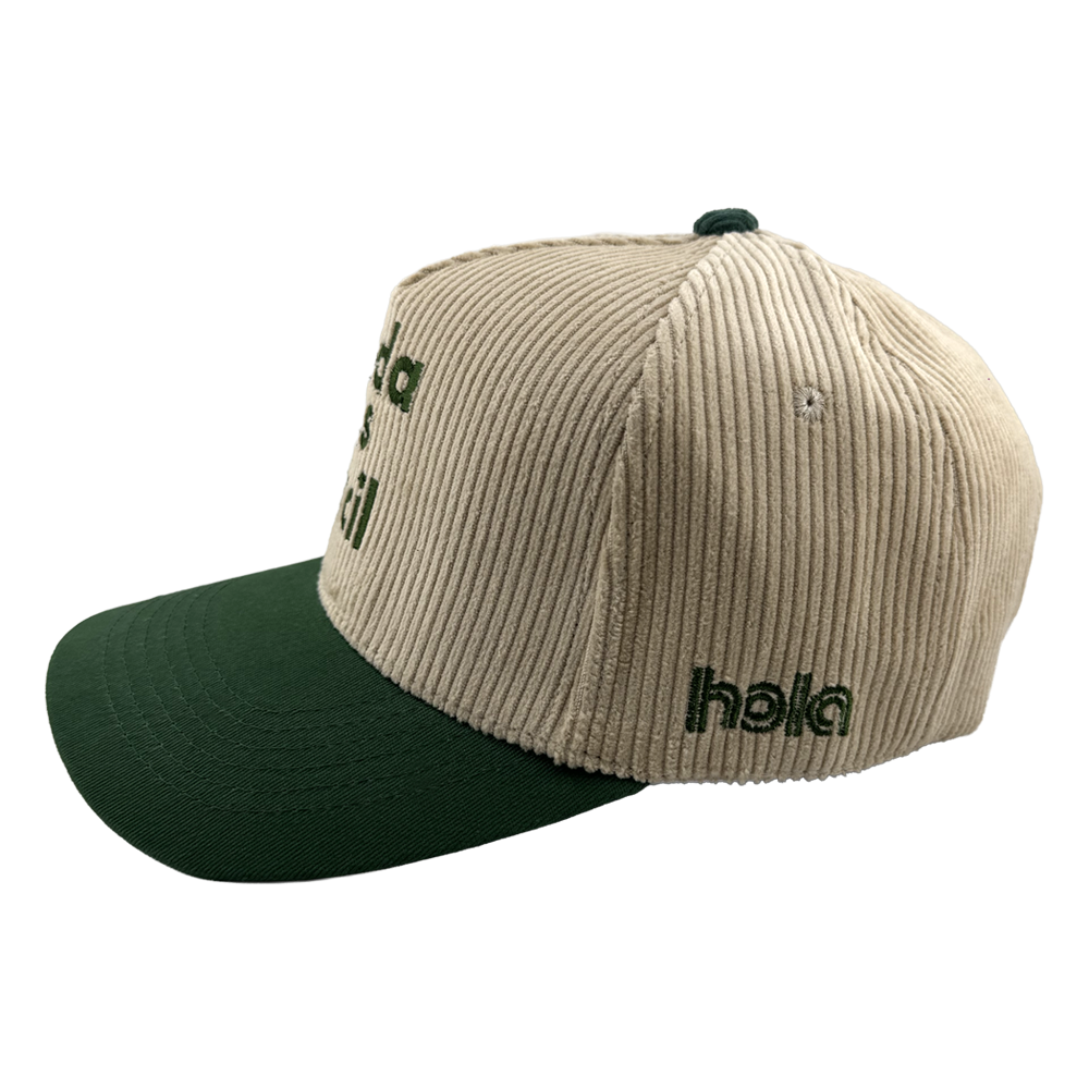 Nada Es Fácil Corduroy Hat